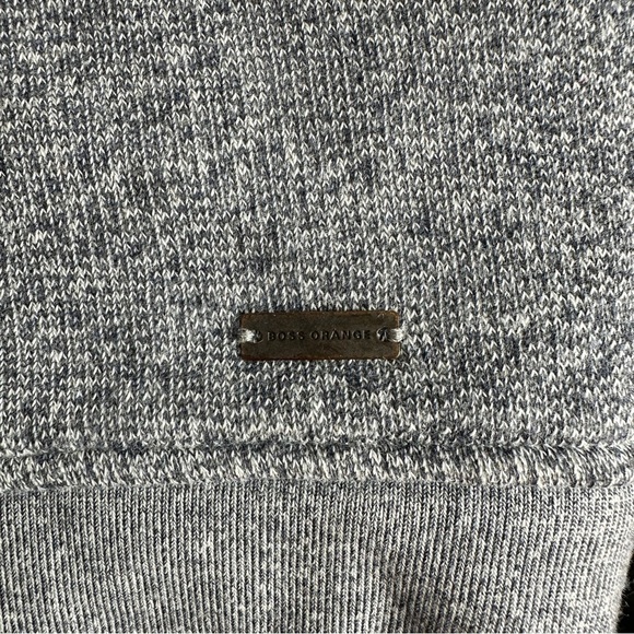 Mens Boss Hugo Boss Orange Label Navy Sweater sz L - Picture 3 of 5